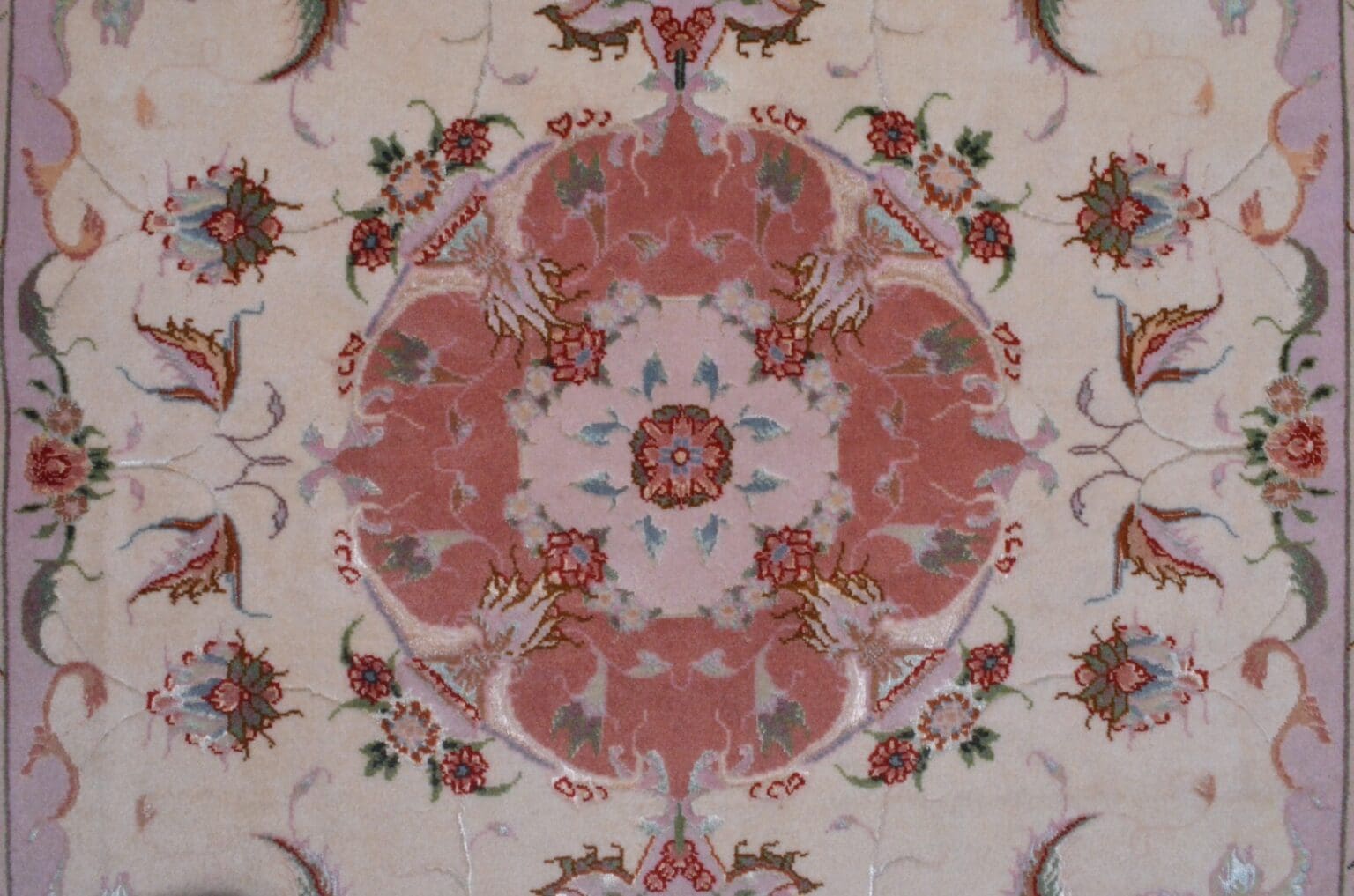 Perserteppich 155 x 104 cm Wolle handgeknüpft