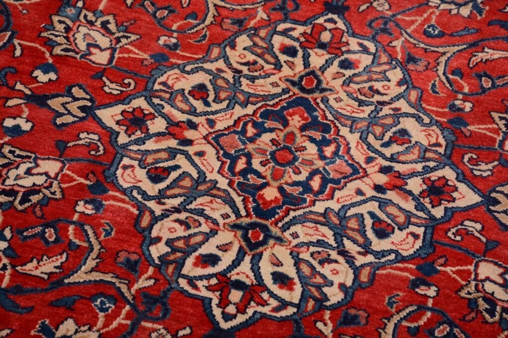Perserteppich Sarough 313 x 219 cm Wolle handgeknüpft
