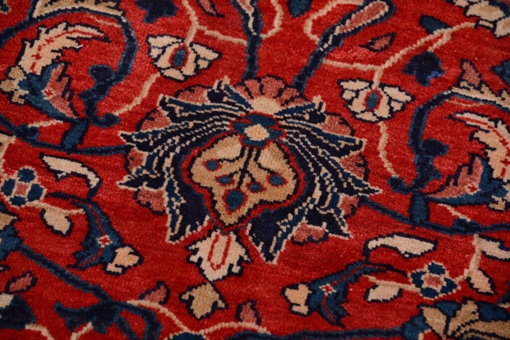 Perserteppich Sarough 313 x 219 cm Wolle handgeknüpft