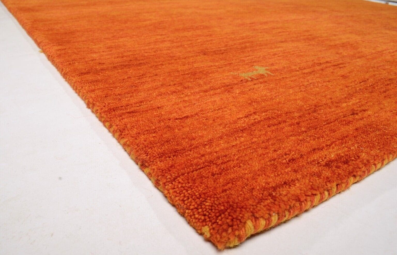 Orientteppich Gabbeh 228 x 158 cm Schurwolle handgewebt
