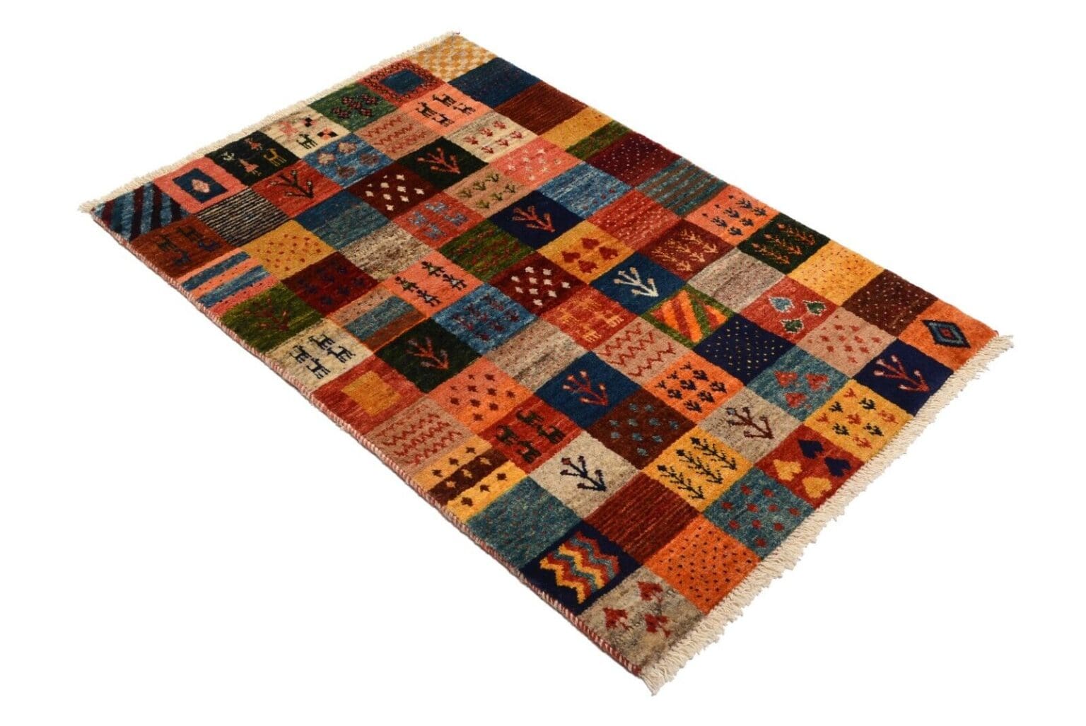 Perserteppich Loribaft 119 x 82 cm Wolle handgeknüpft