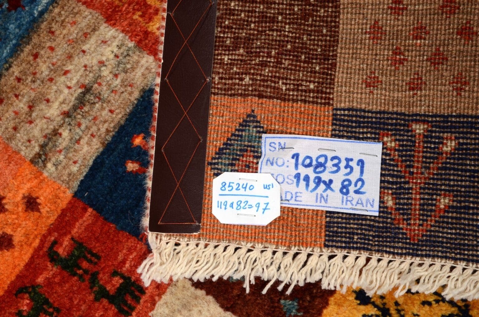 Perserteppich Loribaft 119 x 82 cm Wolle handgeknüpft