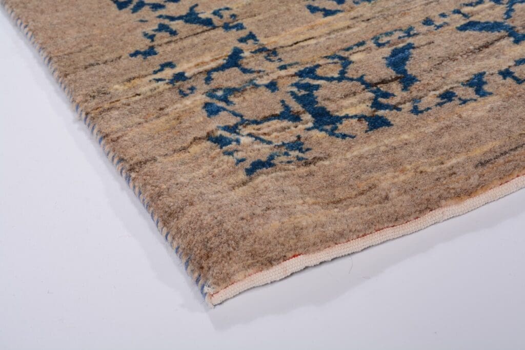 perserteppich-201x146-cm-300000-knoten-handgeknupft-beige-3 Perserteppich Qashqai 201 x 146 cm Wolle handgeknüpft