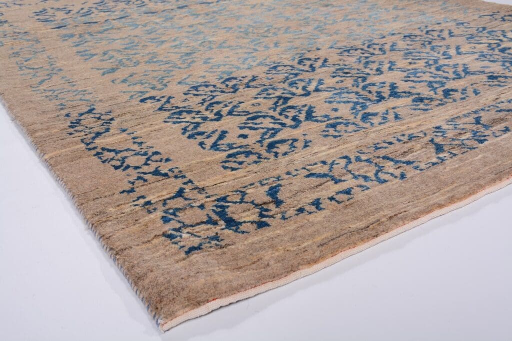 perserteppich-201x146-cm-300000-knoten-handgeknupft-beige-4 Perserteppich Qashqai 201 x 146 cm Wolle handgeknüpft