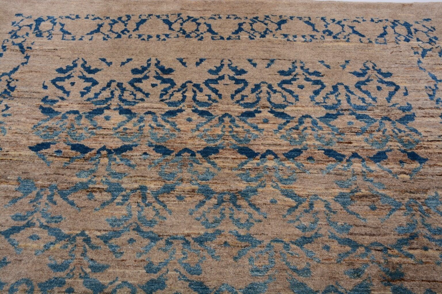 perserteppich-201x146-cm-300000-knoten-handgeknupft-beige-7 Perserteppich Qashqai 201 x 146 cm Wolle handgeknüpft