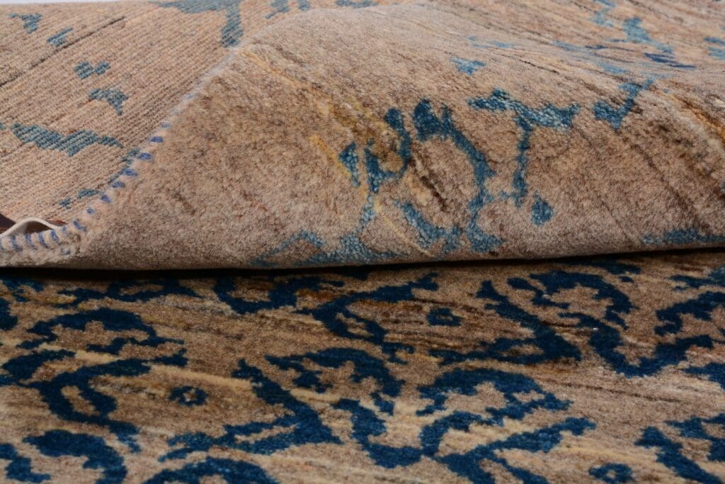 perserteppich-201x146-cm-300000-knoten-handgeknupft-beige-8 Perserteppich Qashqai 201 x 146 cm Wolle handgeknüpft