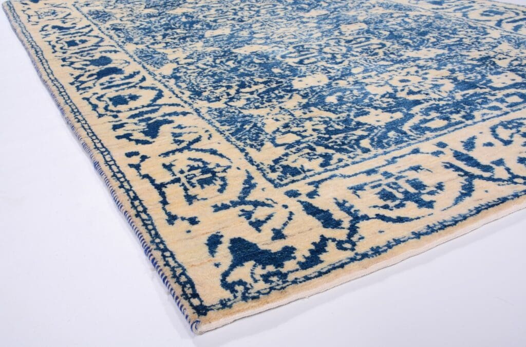 Perserteppich Gabbeh 210 x 146 cm Wolle handgeknüpft