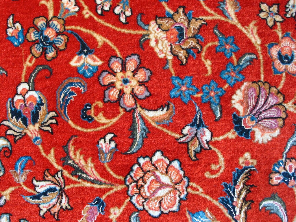 Perserteppich 214 x 139 cm Wolle handgeknüpft
