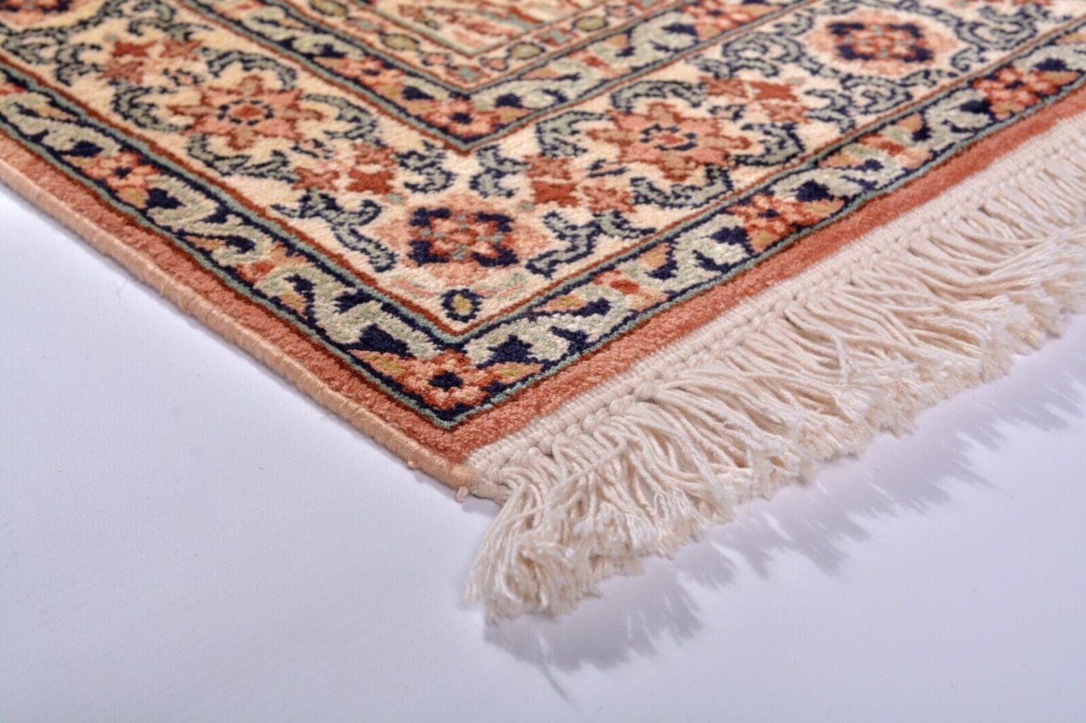 Orientteppich 95x65 cm Seide handgeknüpft