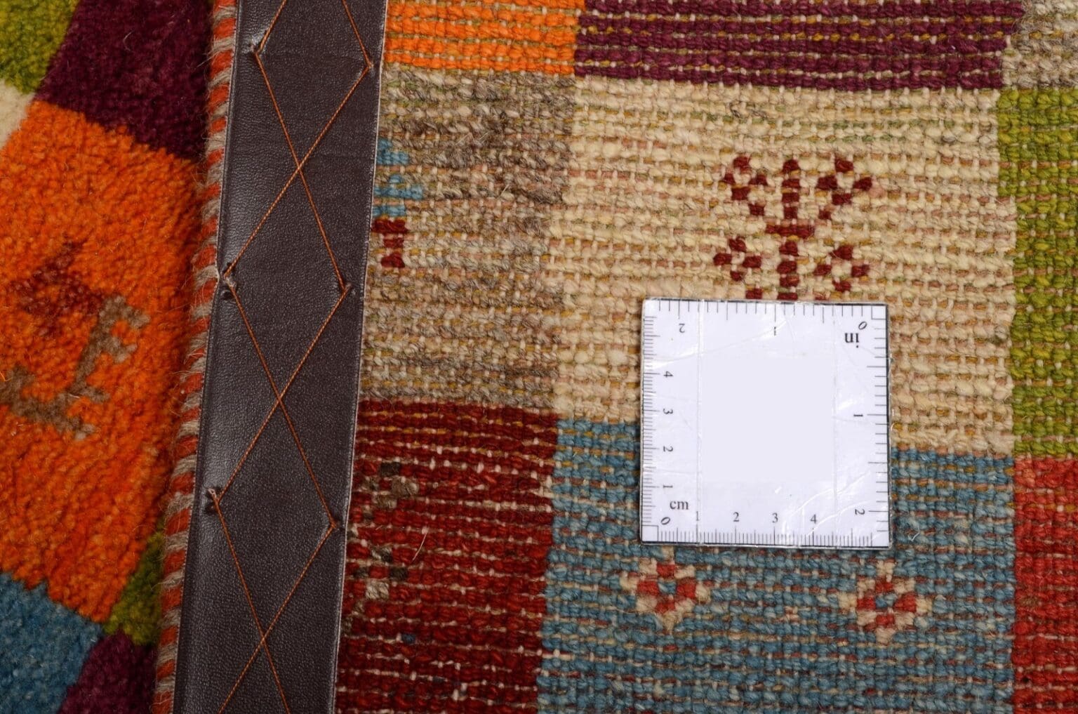 Perserteppich Gabbeh 113 x 78 cm Schurwolle handgeknüpft