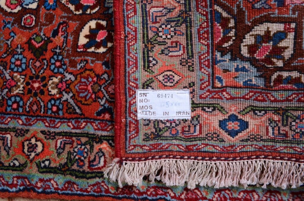 Perserteppich Bidjar 105x60 cm Wolle handgeknupft