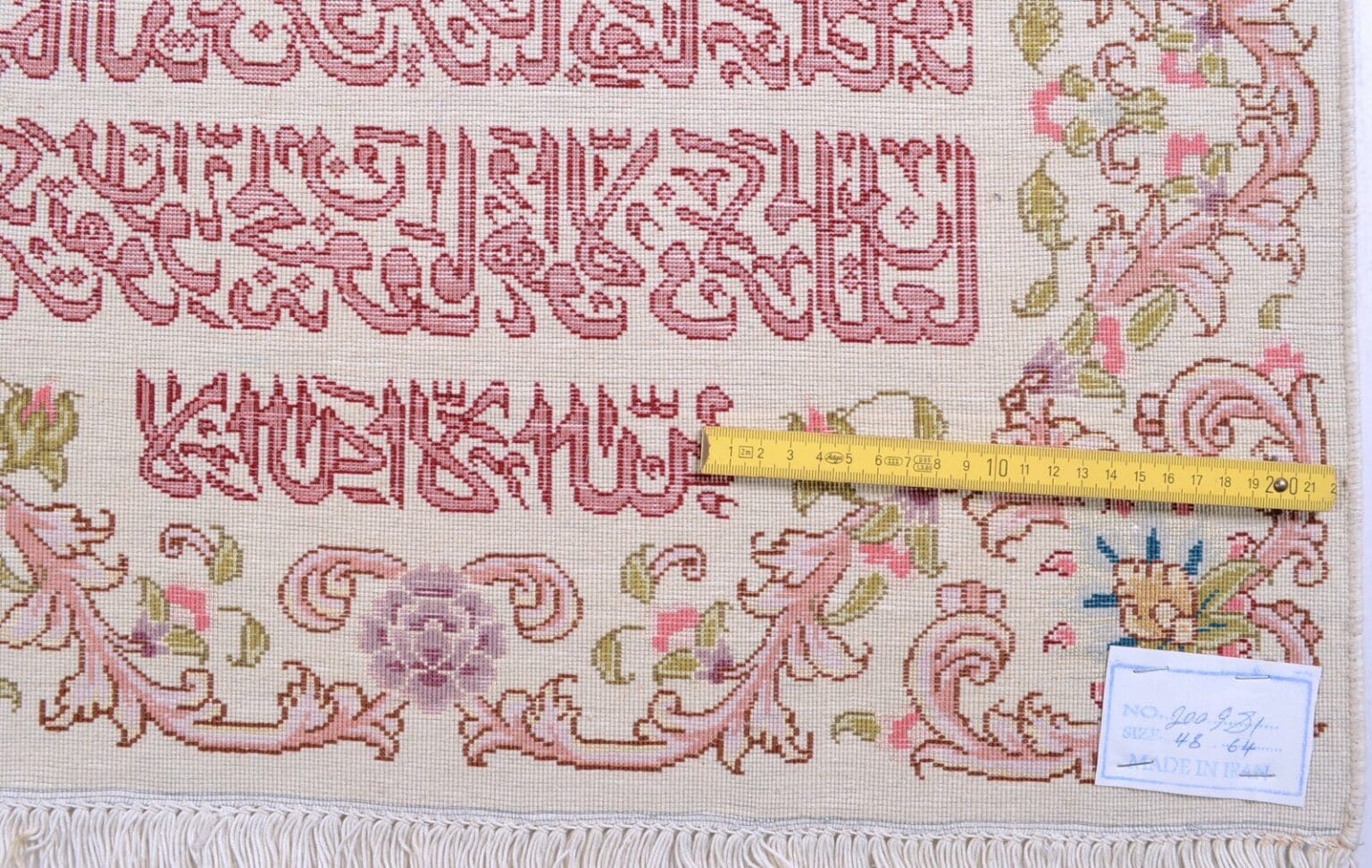 Perserteppich Tabriz 49 x 65 cm Wolle handgeknüpft