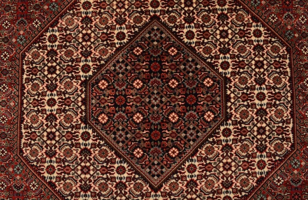 Orientteppich Bidjar 350 x 288 cm Wolle handgeknüpft