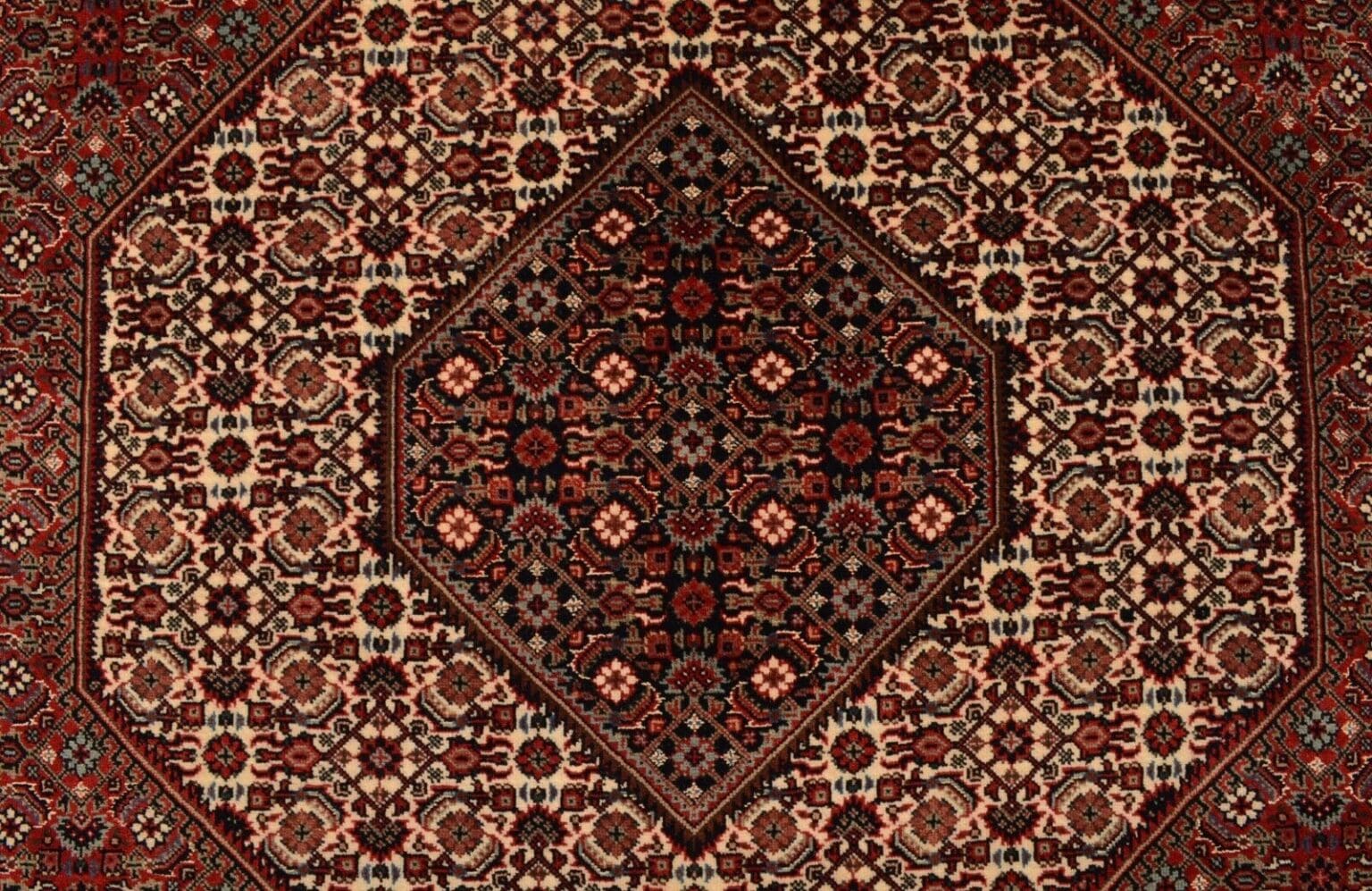 Orientteppich Bidjar 350 x 288 cm Wolle handgeknüpft