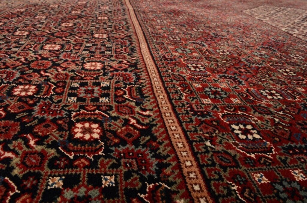 Orientteppich Bidjar 350 x 288 cm Wolle handgeknüpft