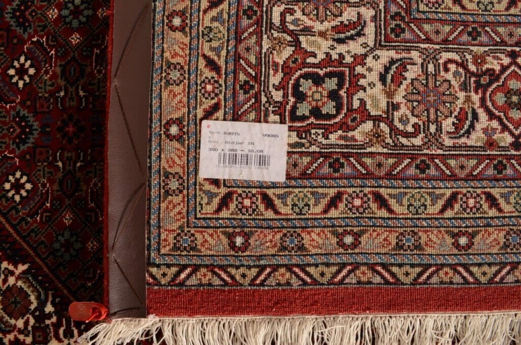 Orientteppich Bidjar 350 x 288 cm Wolle handgeknüpft