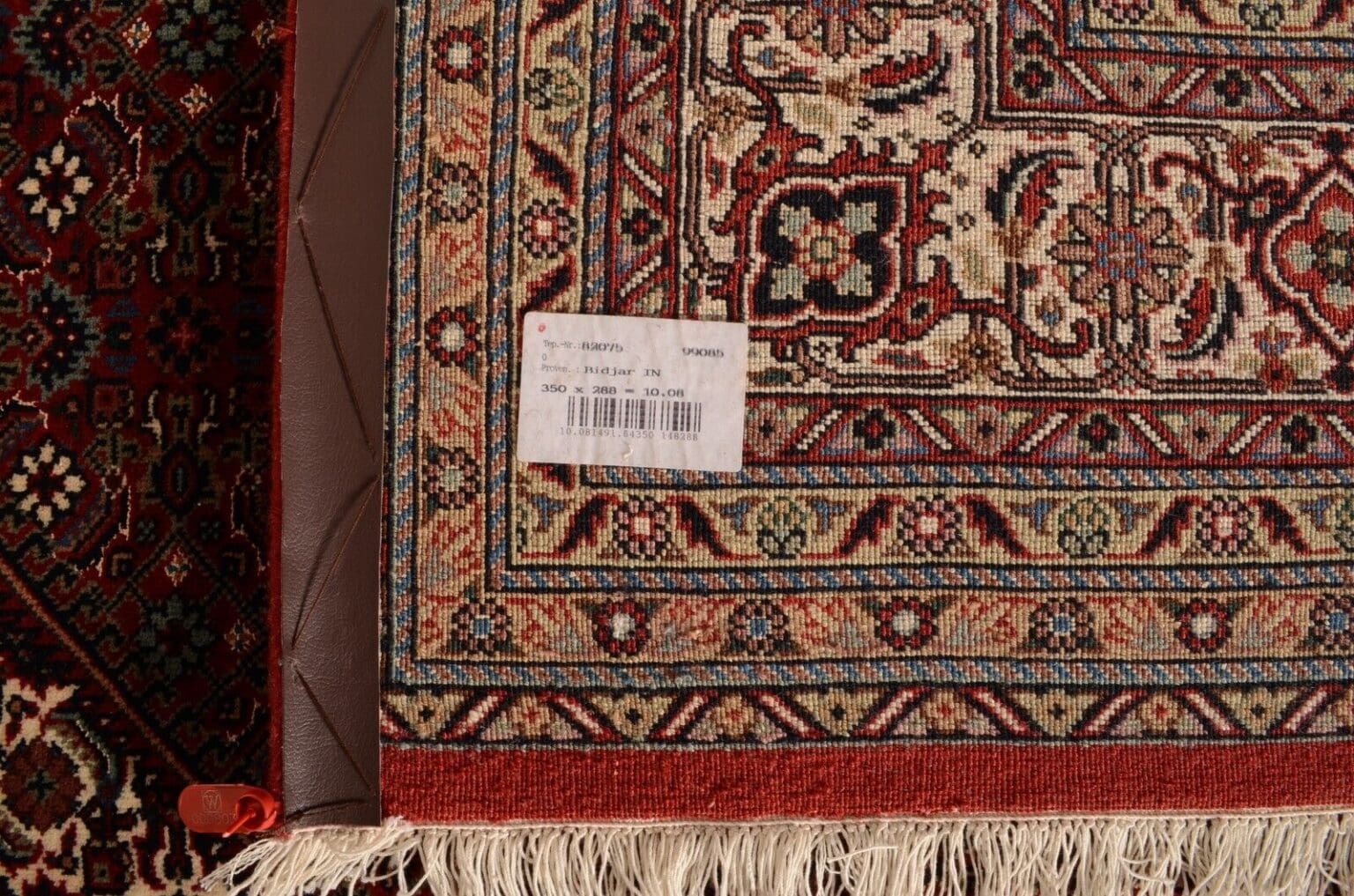 Orientteppich Bidjar 350 x 288 cm Wolle handgeknüpft