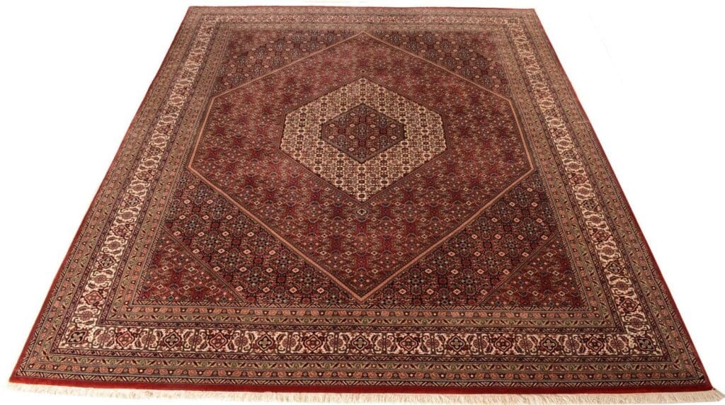 Orientteppich Bidjar 350 x 288 cm Wolle handgeknüpft