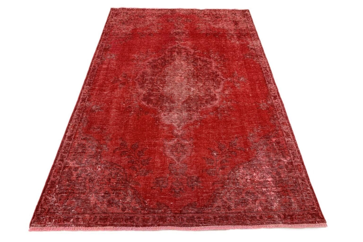 Orientteppich 240 x 159 cm Wolle handgeknüpft