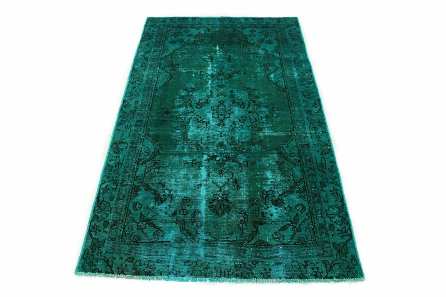 Orientteppich Orient 190 x 111 cm Wolle handgeknüpft