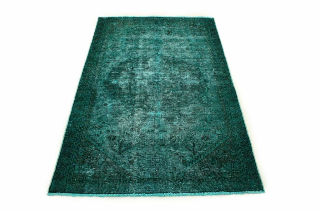 Orientteppich 200x129 cm Wolle handgeknüpft