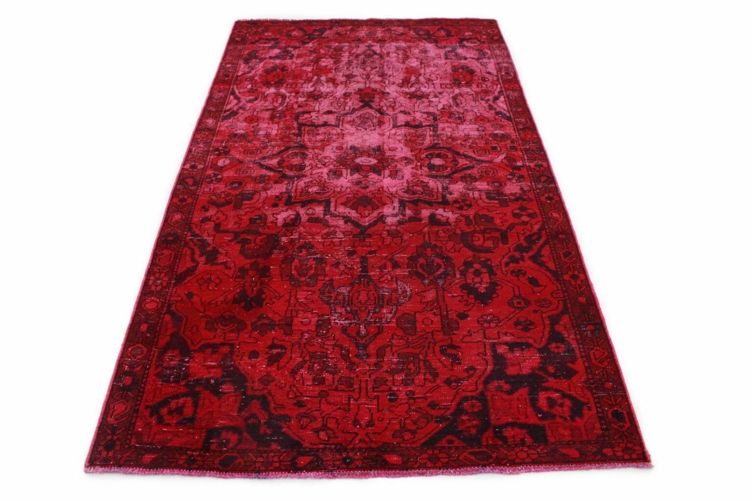 Orientteppich 274x151 cm Wolle handgeknüpft