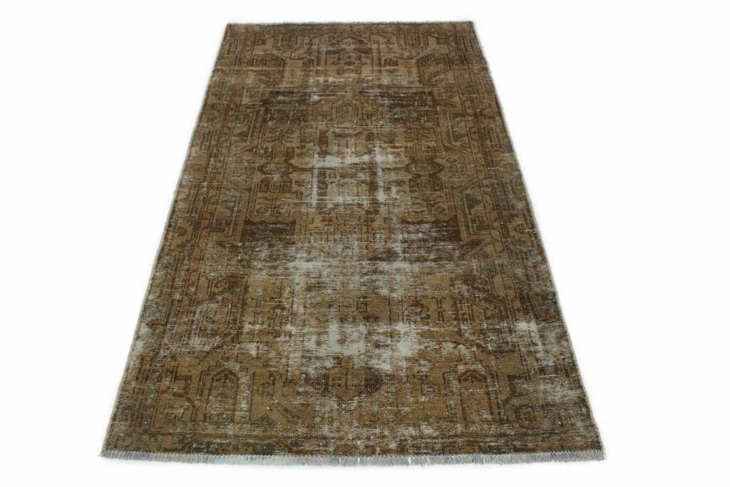 Orientteppich 200x110 cm Wolle handgeknüpft