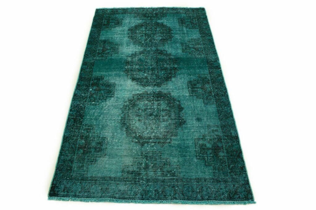 Orientteppich 188x104 cm Wolle handgeknüpft