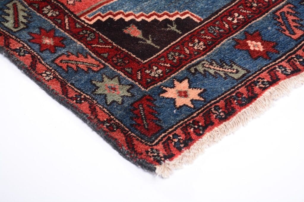 Perserteppich Garouss 328 x 155 cm Schurwolle handgeknüpft
