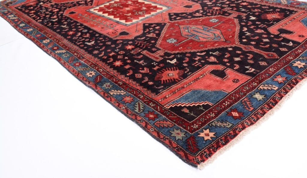 Perserteppich Garouss 328 x 155 cm Schurwolle handgeknüpft