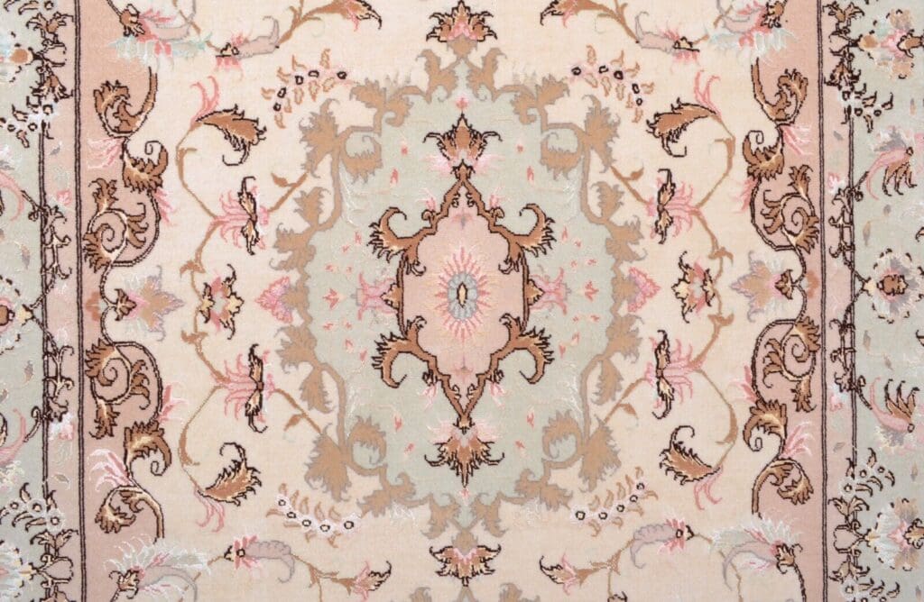 Perserteppich Tabriz 149 x 100 cm Wolle handgeknüpft