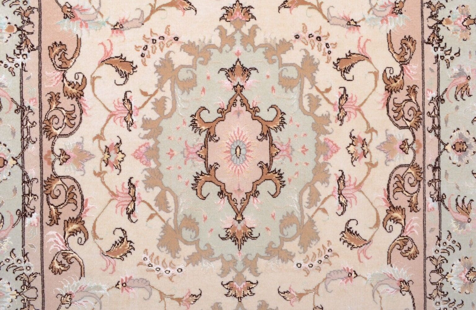 Perserteppich Tabriz 149 x 100 cm Wolle handgeknüpft