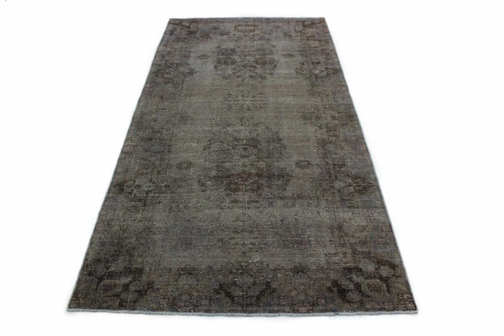 Orientteppich 289 x 144 cm Wolle handgeknüpft