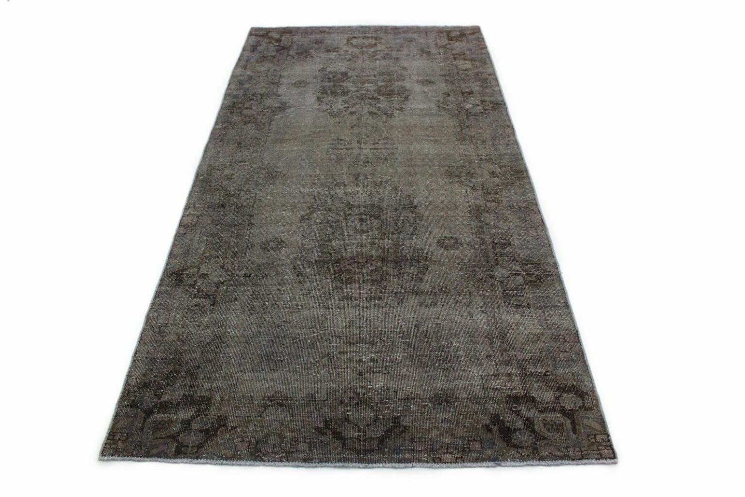 Orientteppich 289 x 144 cm Wolle handgeknüpft