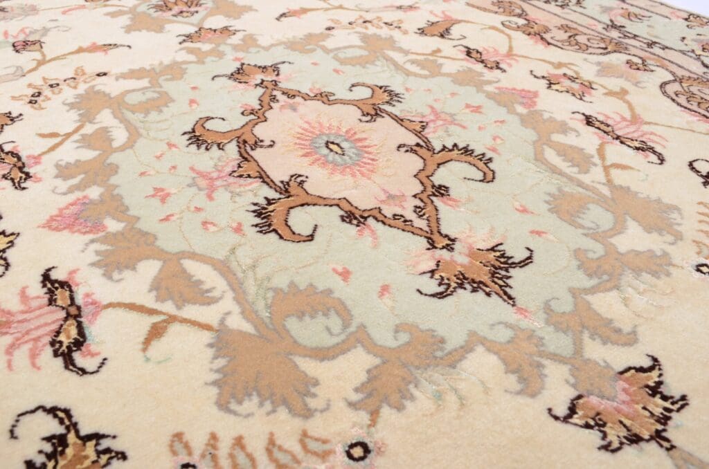 Perserteppich Tabriz 149 x 100 cm Wolle handgeknüpft