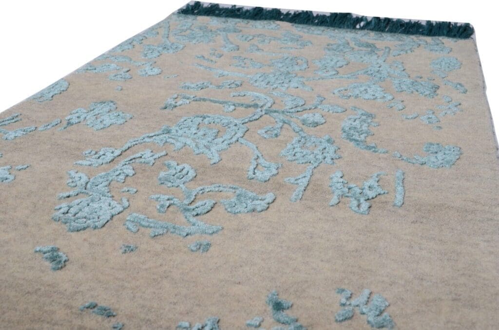 Orientteppich Indien 88 x 56 cm Wolle handgeknüpft
