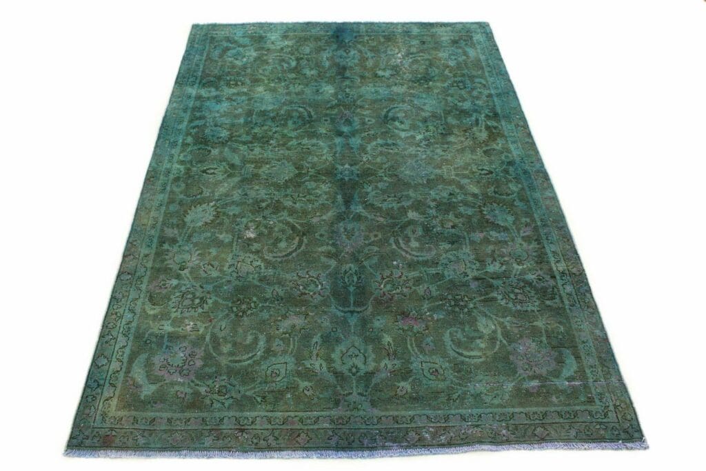 Orientteppich 242 x 159 cm Wolle handgeknüpft