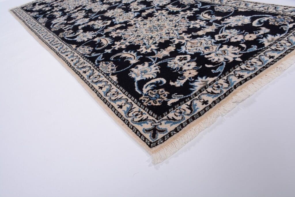 Perserteppich Nain 203 x 78 cm Wolle handgeknüpft