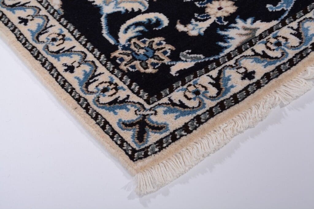 Perserteppich Nain 203 x 78 cm Wolle handgeknüpft