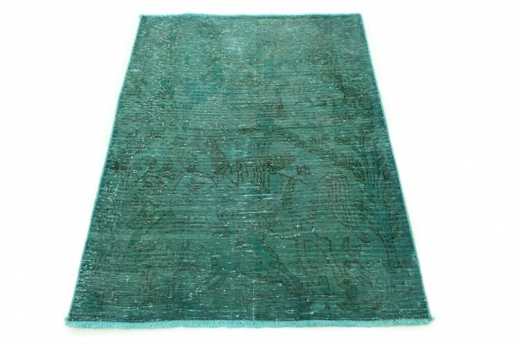 Orientteppich 142x109 cm Wolle handgeknüpft
