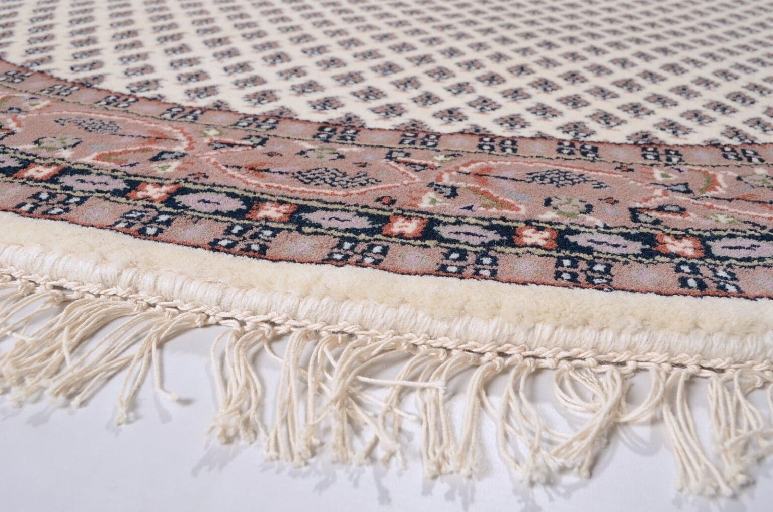 Orientteppich Sarough 152 x 152 cm Wolle handgeknüpft