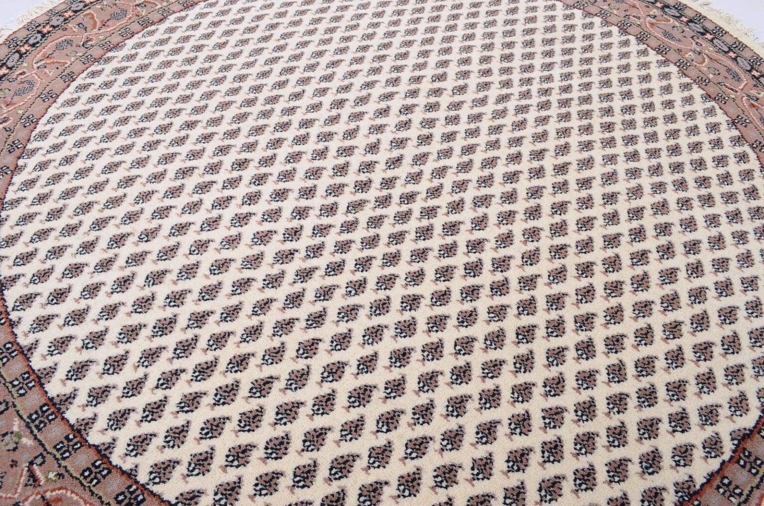 Orientteppich Sarough 152 x 152 cm Wolle handgeknüpft