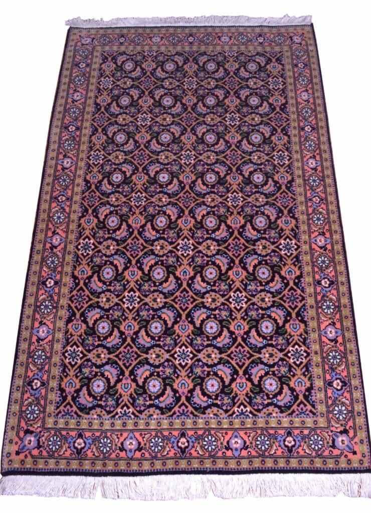 Perserteppich Tabriz 128 x 77 cm Wolle handgeknüpft