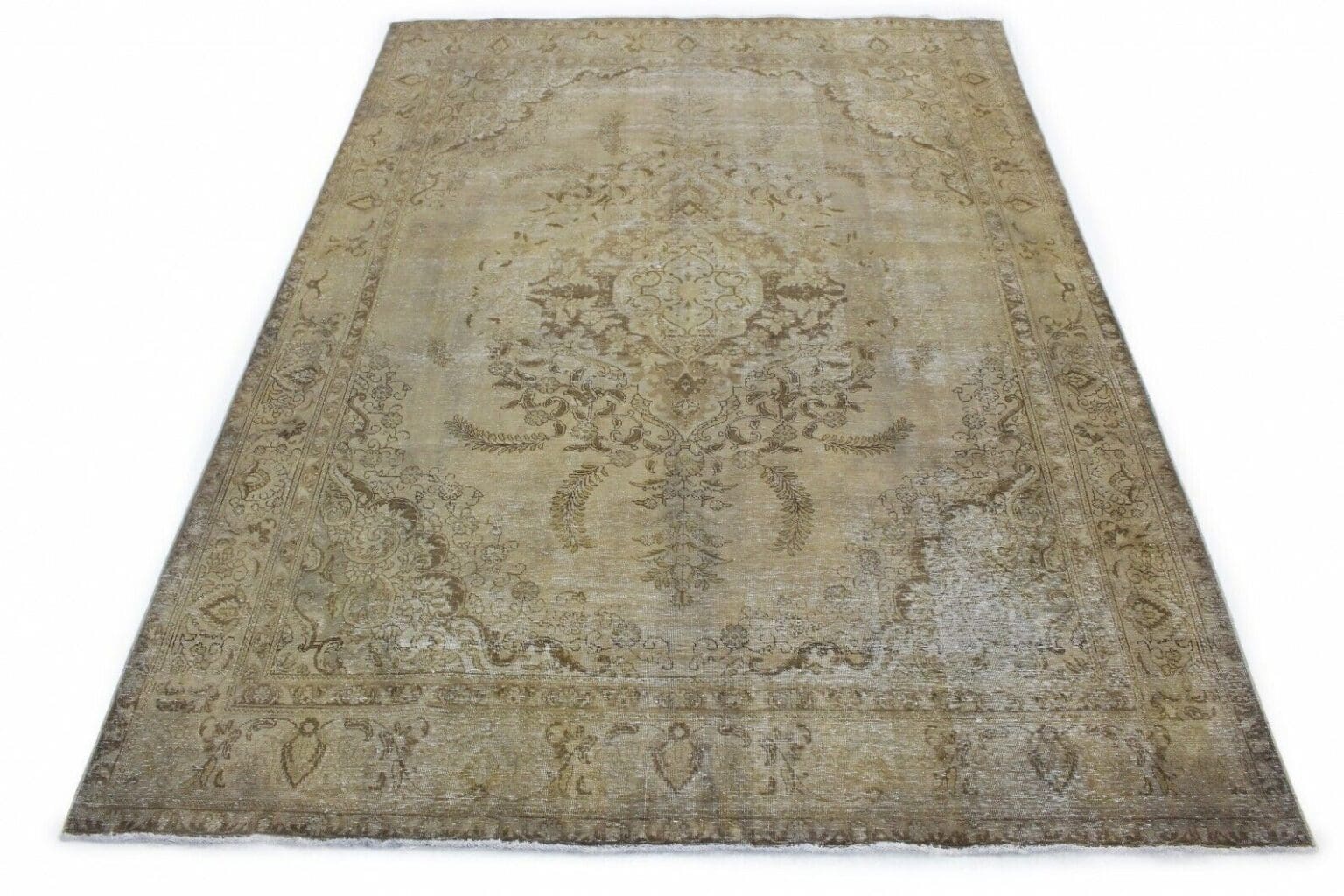 Orientteppich 383 x 277 cm Wolle handgeknüpft