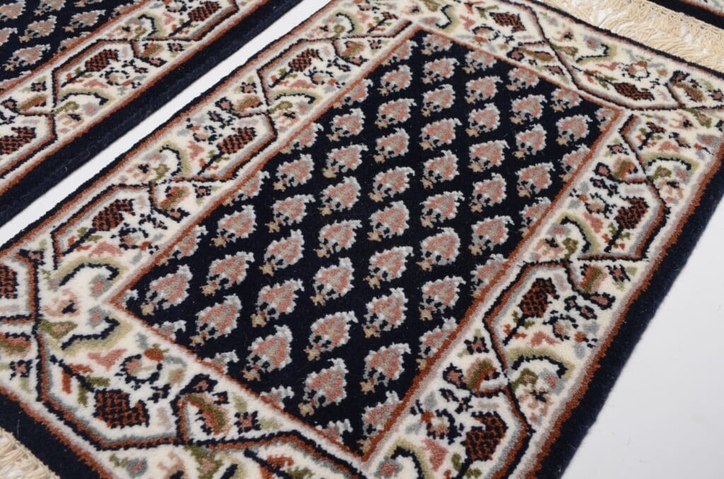 Orientteppich Indien 60x40 cm Wolle handgeknüpft