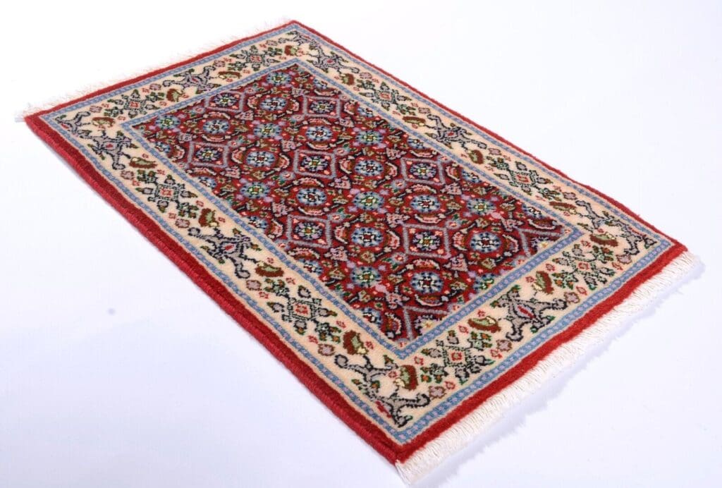 Perserteppich Moud 60x40 cm Wolle handgeknüpft