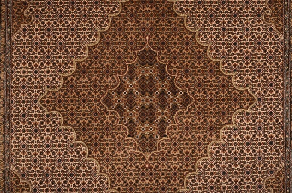 Orientteppich Tabriz 299 x 207 cm Wolle handgeknüpft