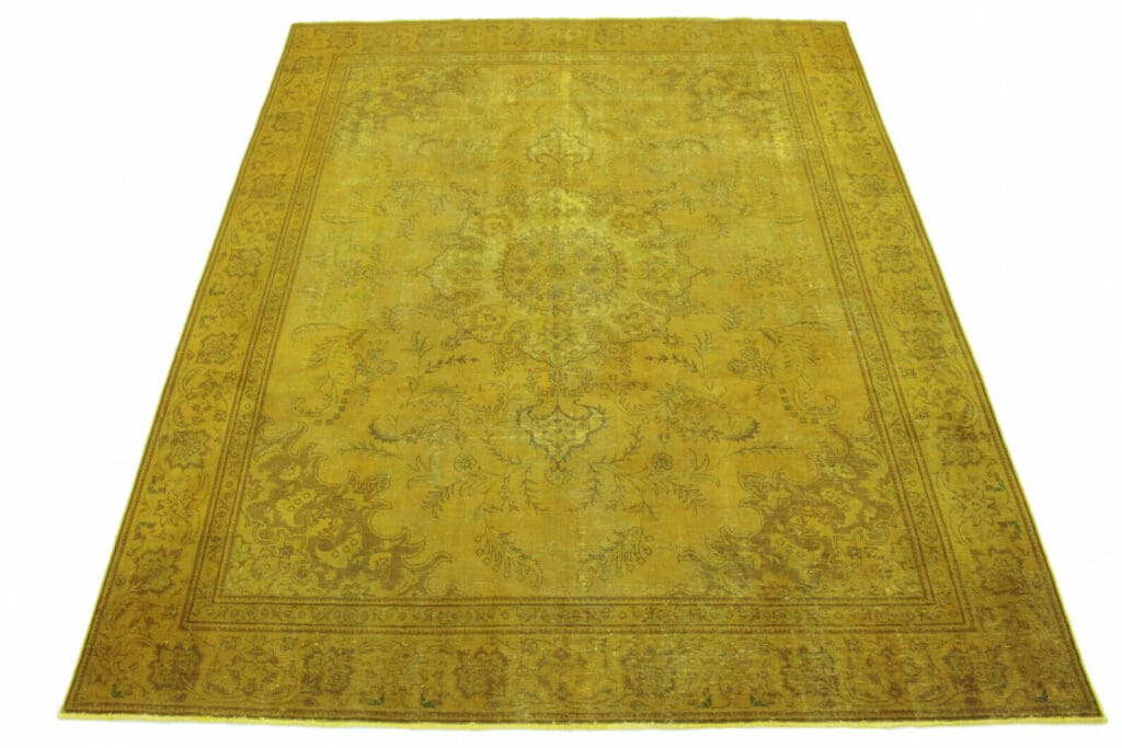 Orientteppich 371 x 289 cm Wolle handgeknüpft