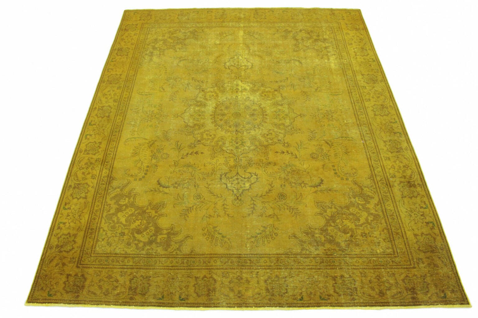 Orientteppich 371 x 289 cm Wolle handgeknüpft