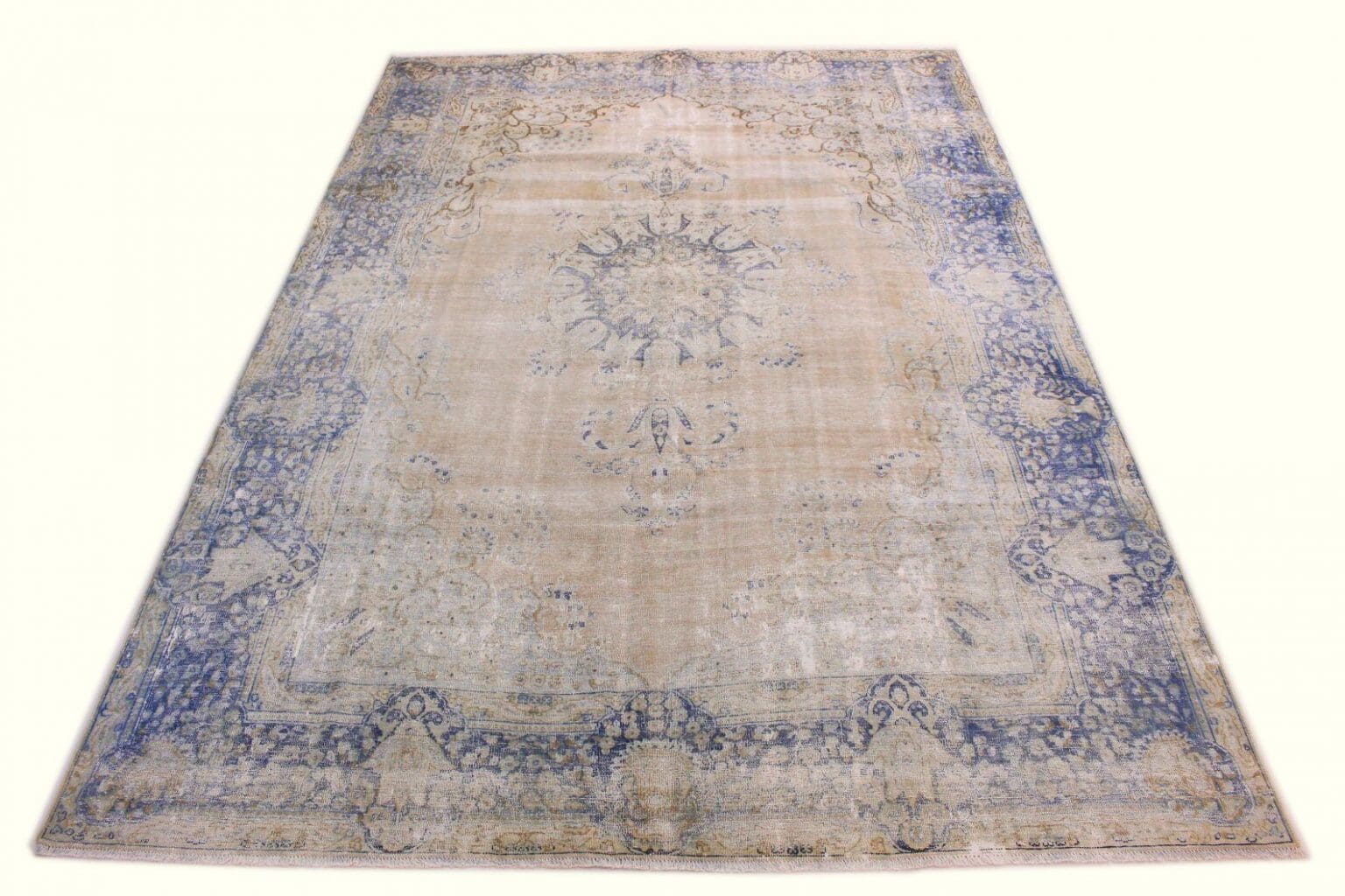 Orientteppich 392x266 cm Wolle handgeknüpft